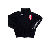 Kappa Small Black Track Jacket ACP Padova Italy Vintage Football Retro